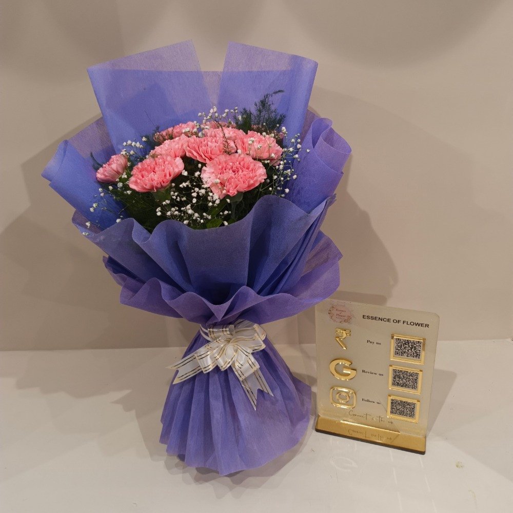 Pink Carnation Bouquet