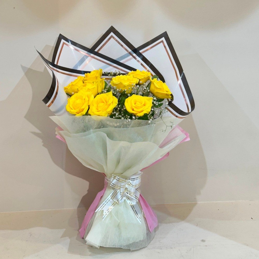 Yellow Rose Bouquet