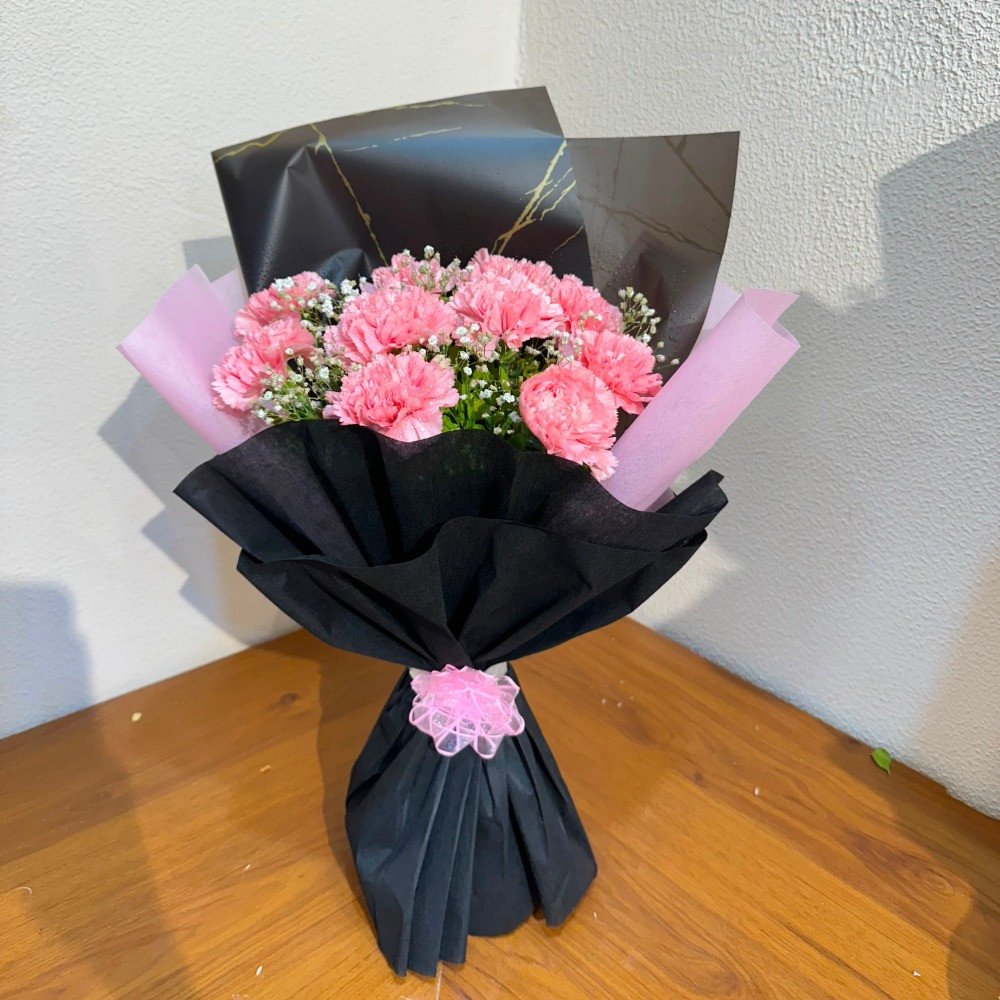 Pink Carnation Bouquet