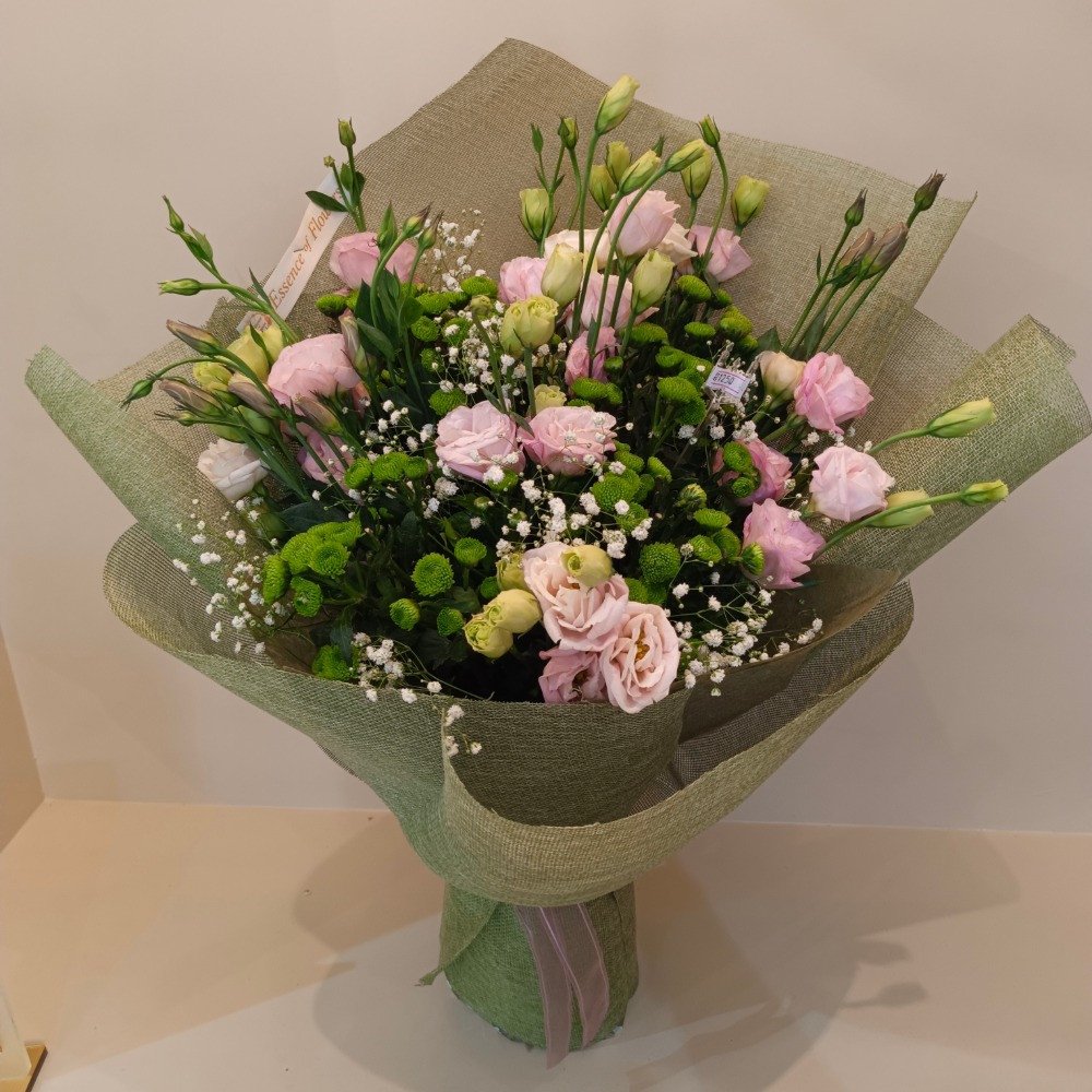 ✨ Pastel Pink & Green Bouquet✨