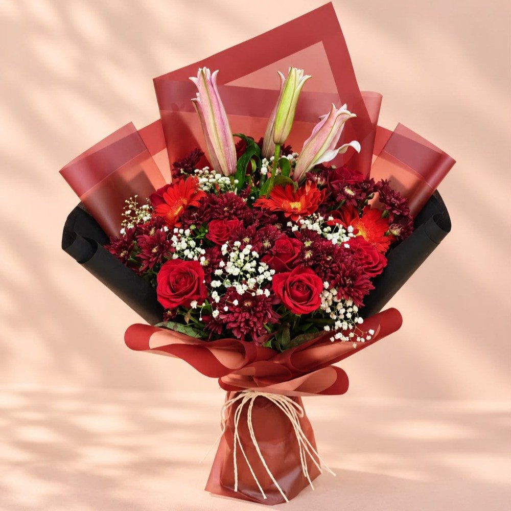 PREMIUM MIXED FLOWER BOUQUET