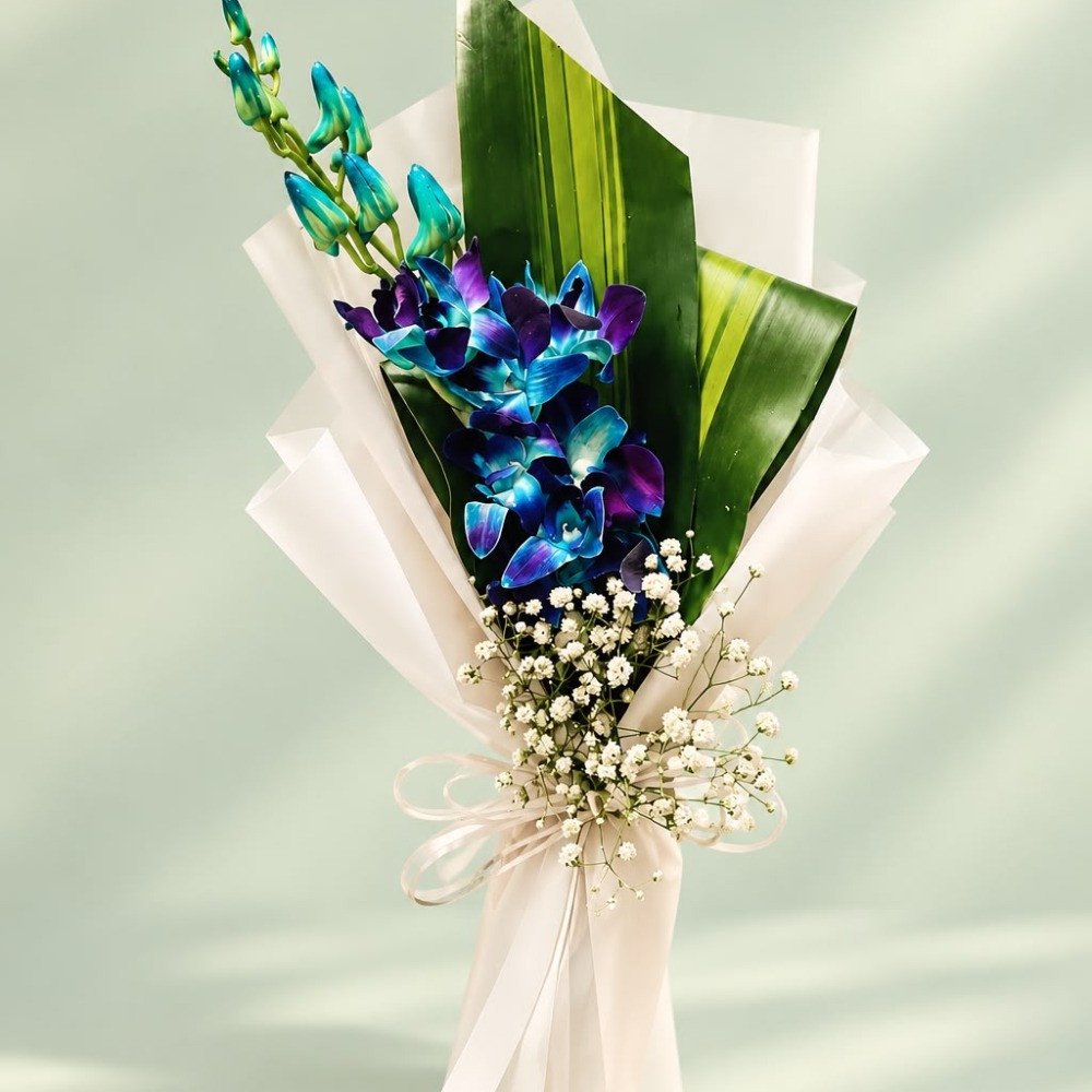 💙 Blue Orchid Elegance Bouquet