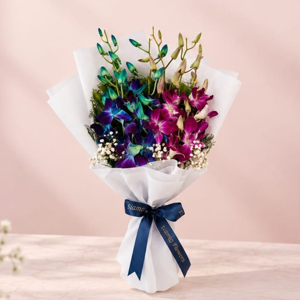 💜 Exotic Orchid Bouquet 🌿