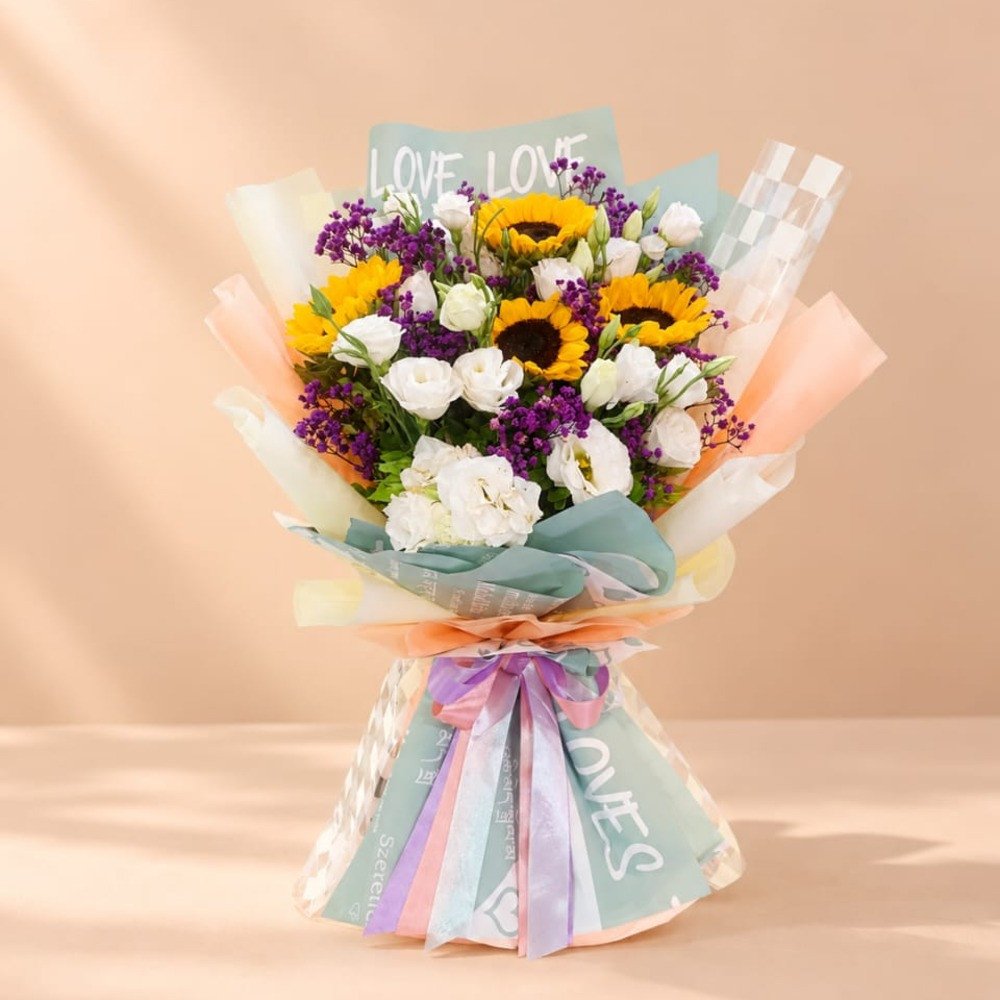 Sunshine Love Bouquet 💛💜