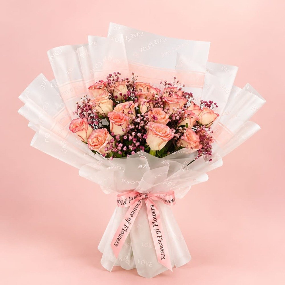 Peachy Romance Bouquet