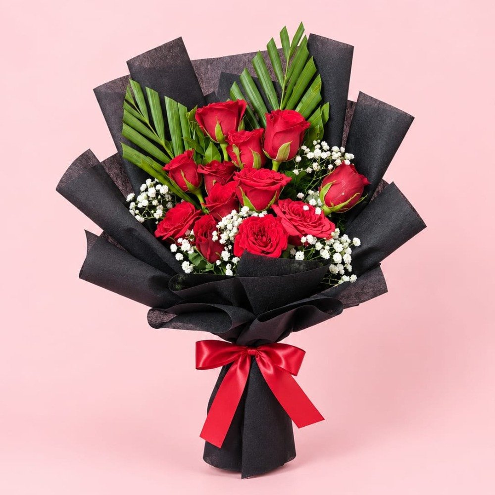 Classic Red Rose Bouquet