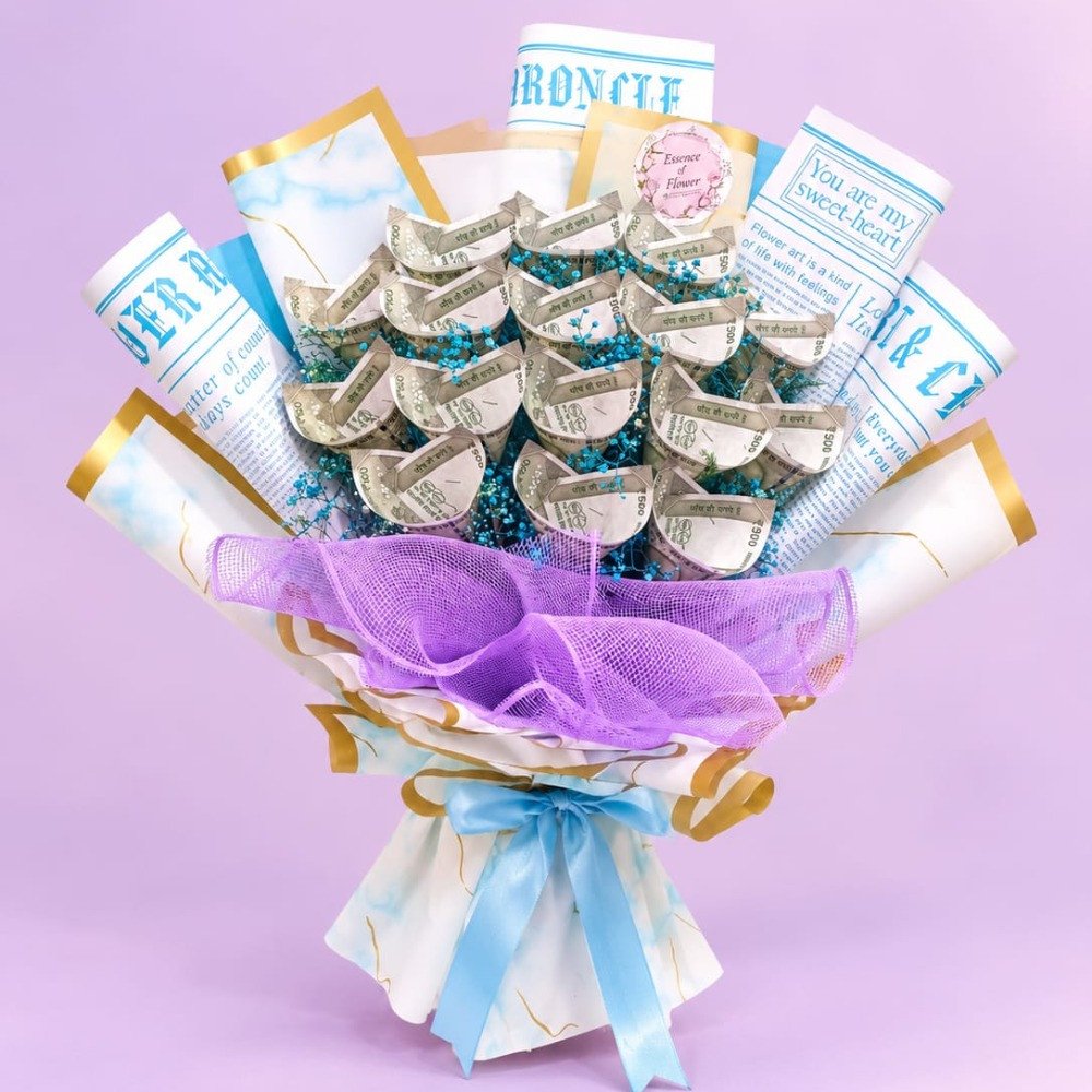 Money Bouquet 💙💜